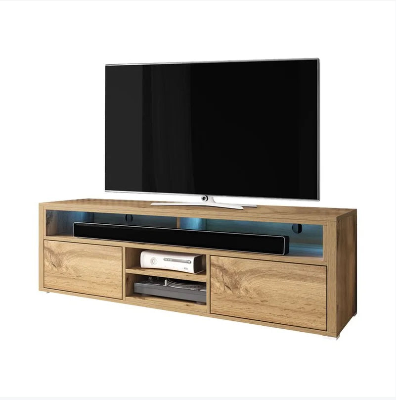Meuble Tv LED en Chêne