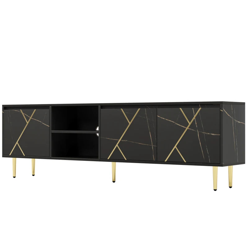 Meuble TV de salon au design moderne avec Rangement Design
