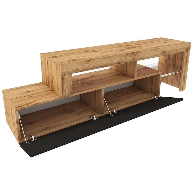 Meuble TV de Salon Moderne en Chêne 172 cm