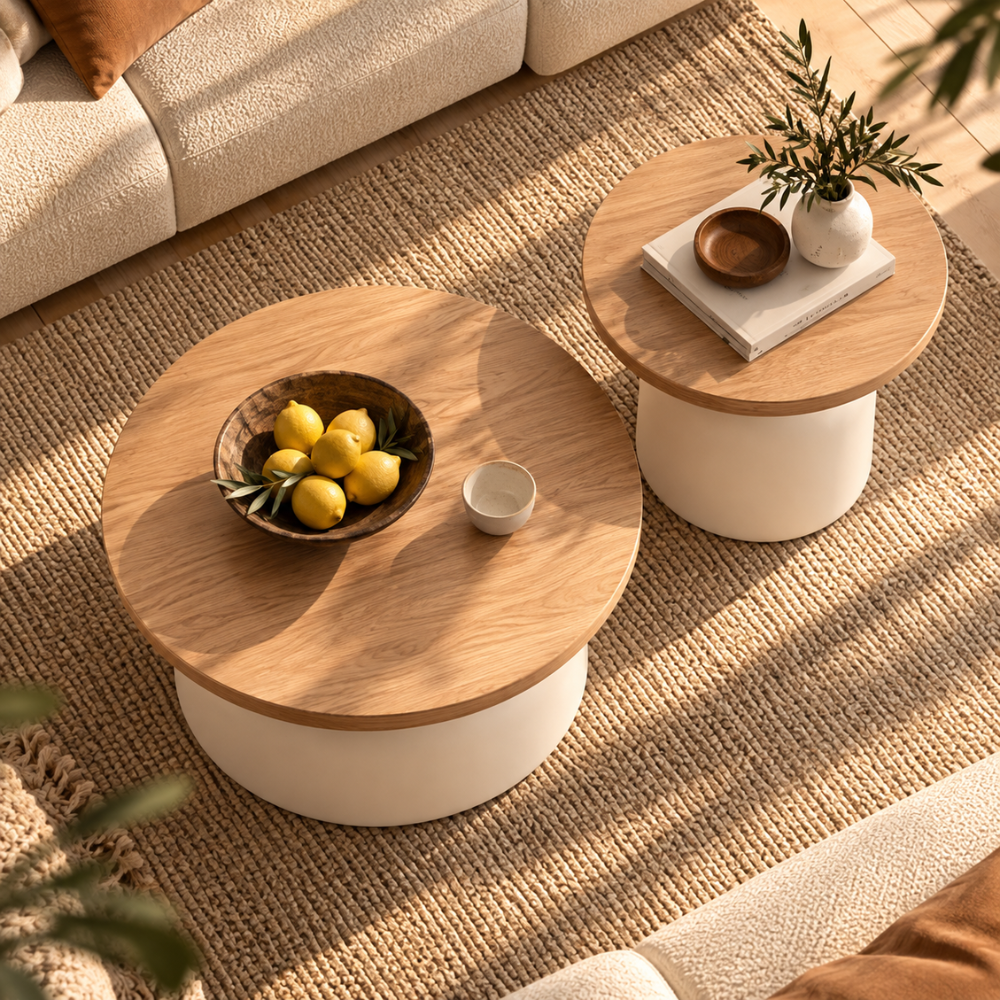 Tables Basses en Bois