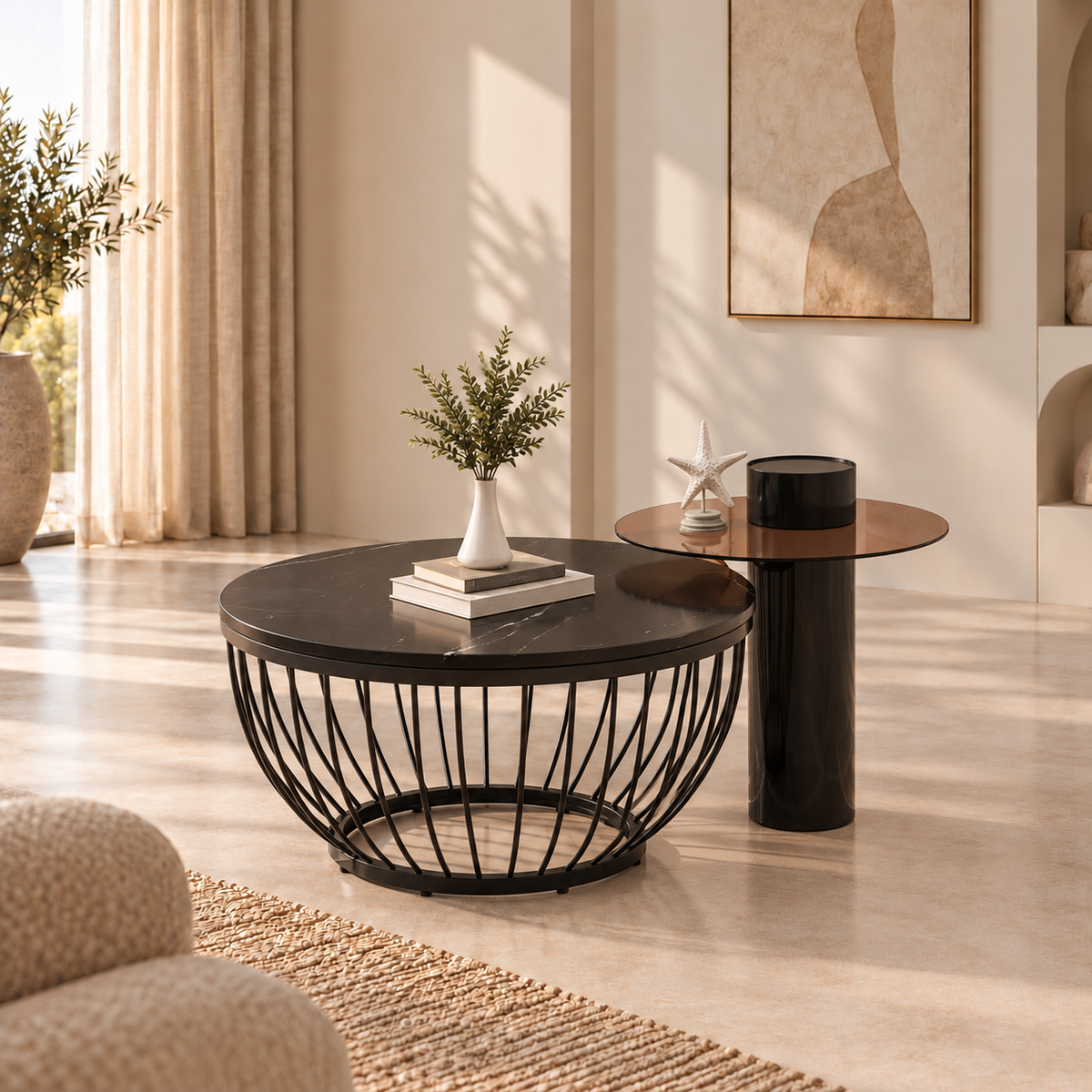 Tables Basses en Verres