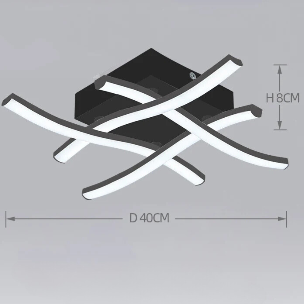 Plafonnier LED Onduler Moderne
