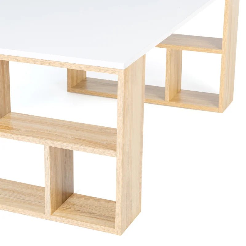 Table basse Fayel en bois de hêtre