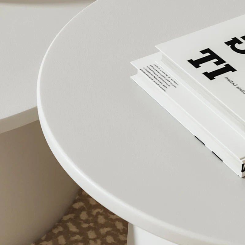 Table basse Skaya organique blanche