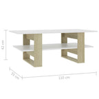 Table basse Strata à rangements