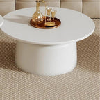 Table basse Skaya organique blanche