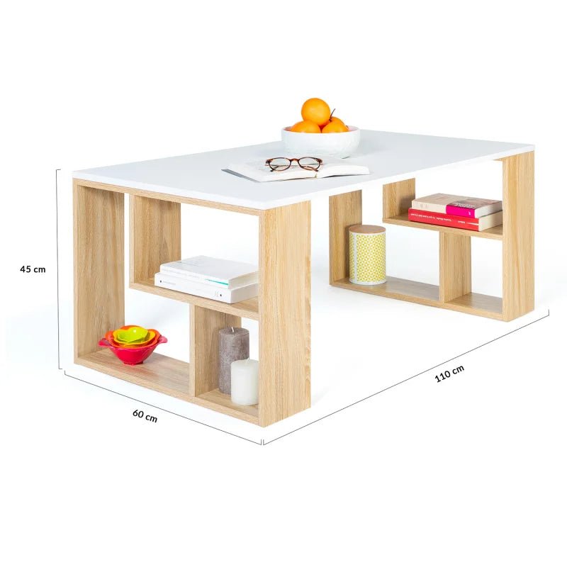 Table basse en bois de hêtre