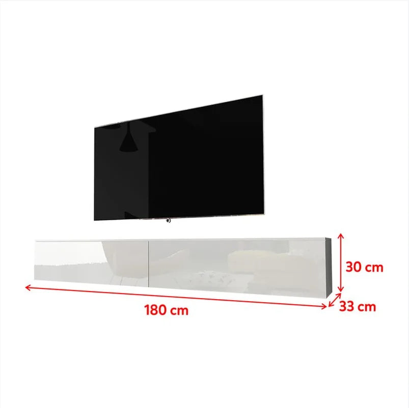 Meuble TV Long au Design Moderne