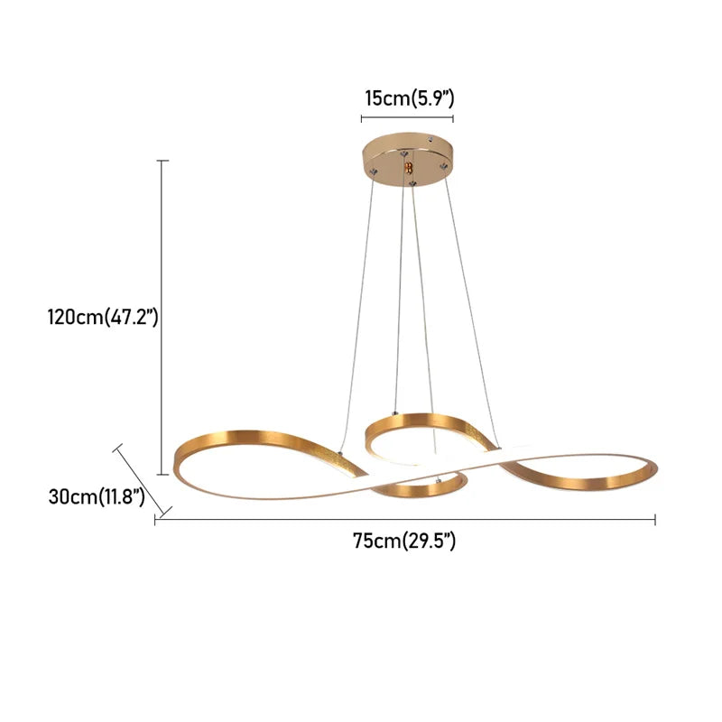 Suspension LED Design Moderne