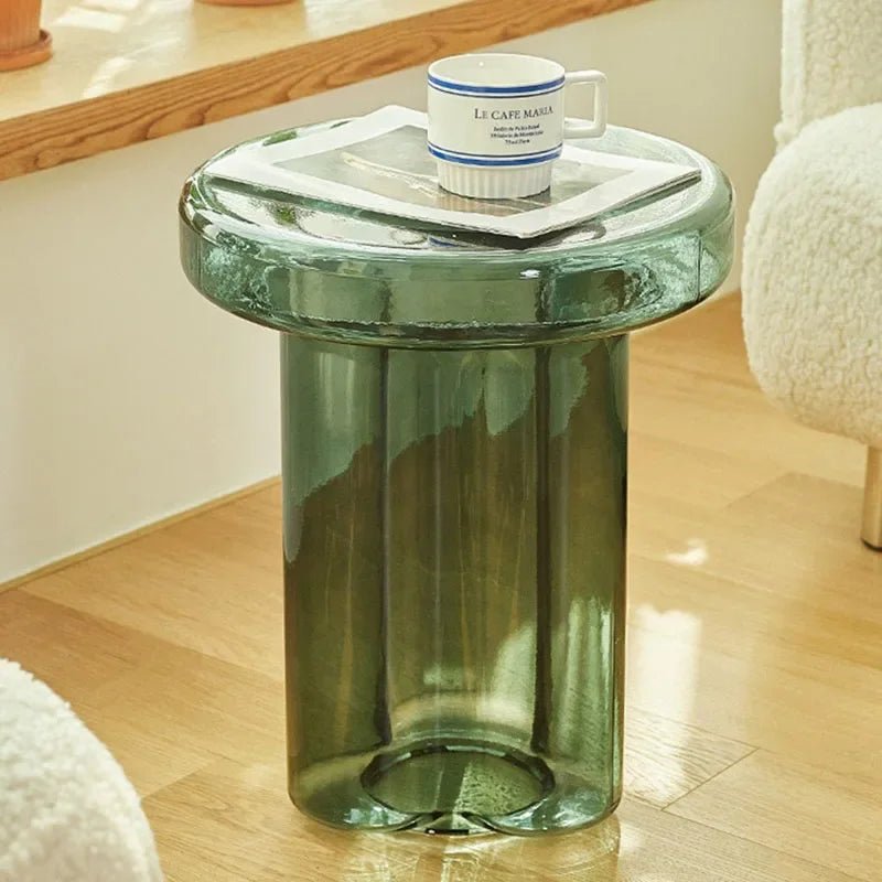 Table basse Fjora en verre