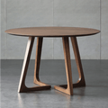 Table basse ronde Tove en bois massif