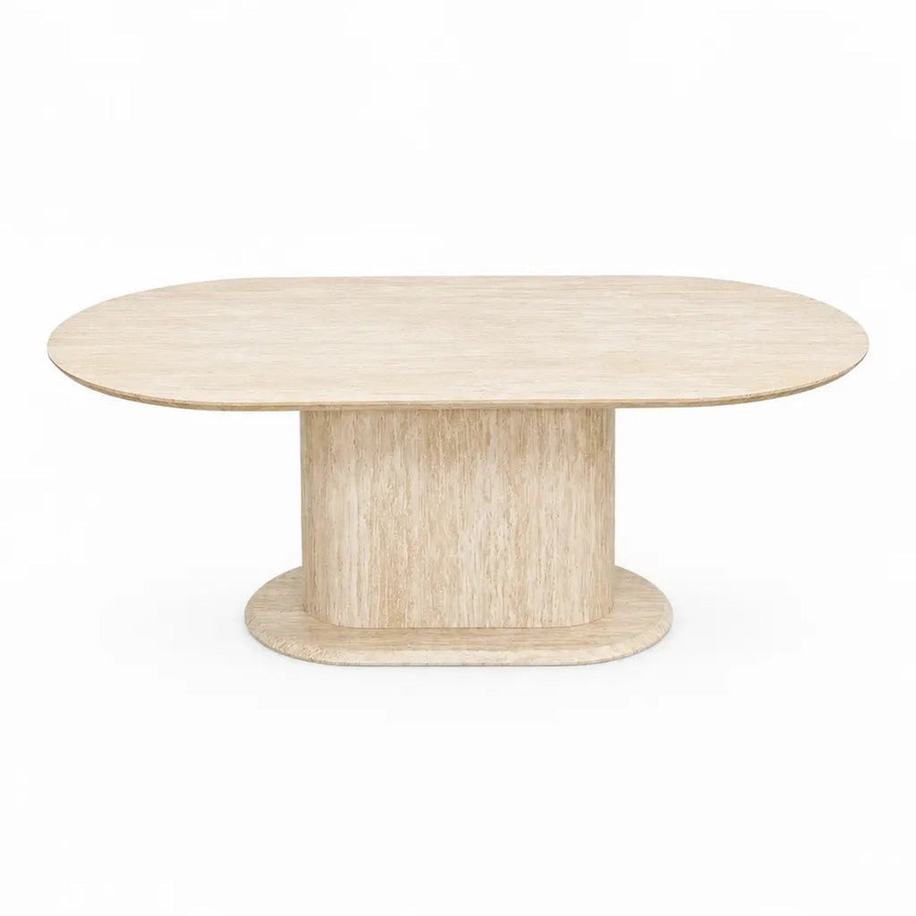 Table basse Sirane beige travertin